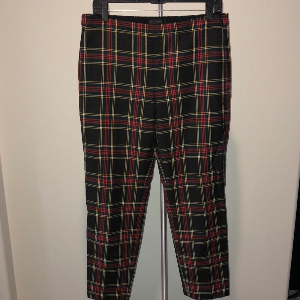 J.Crew Tartan Plaid Pants